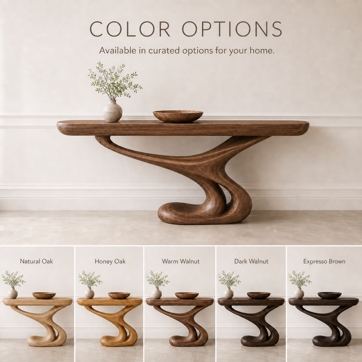 Caldera Organic Hall Console Table - Design 563 - product image 11