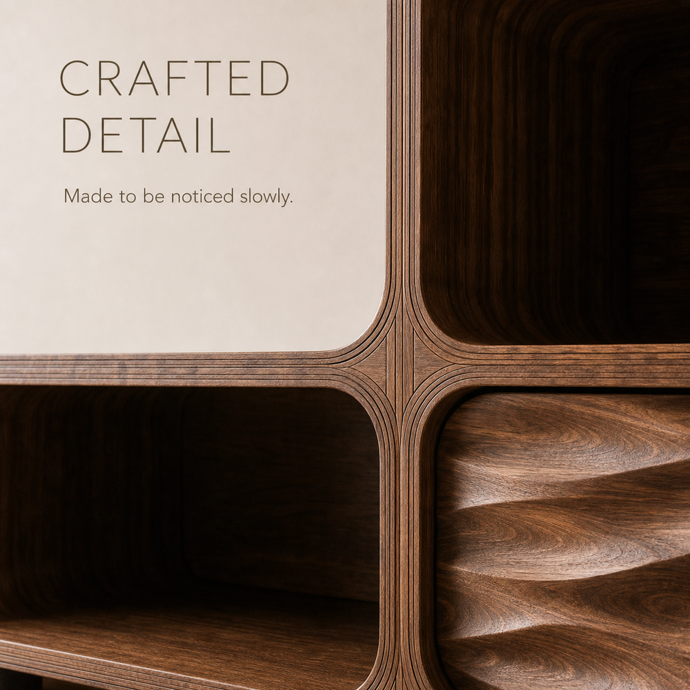 Soren Rounded Wood Console Table - Design 564 - product image 06