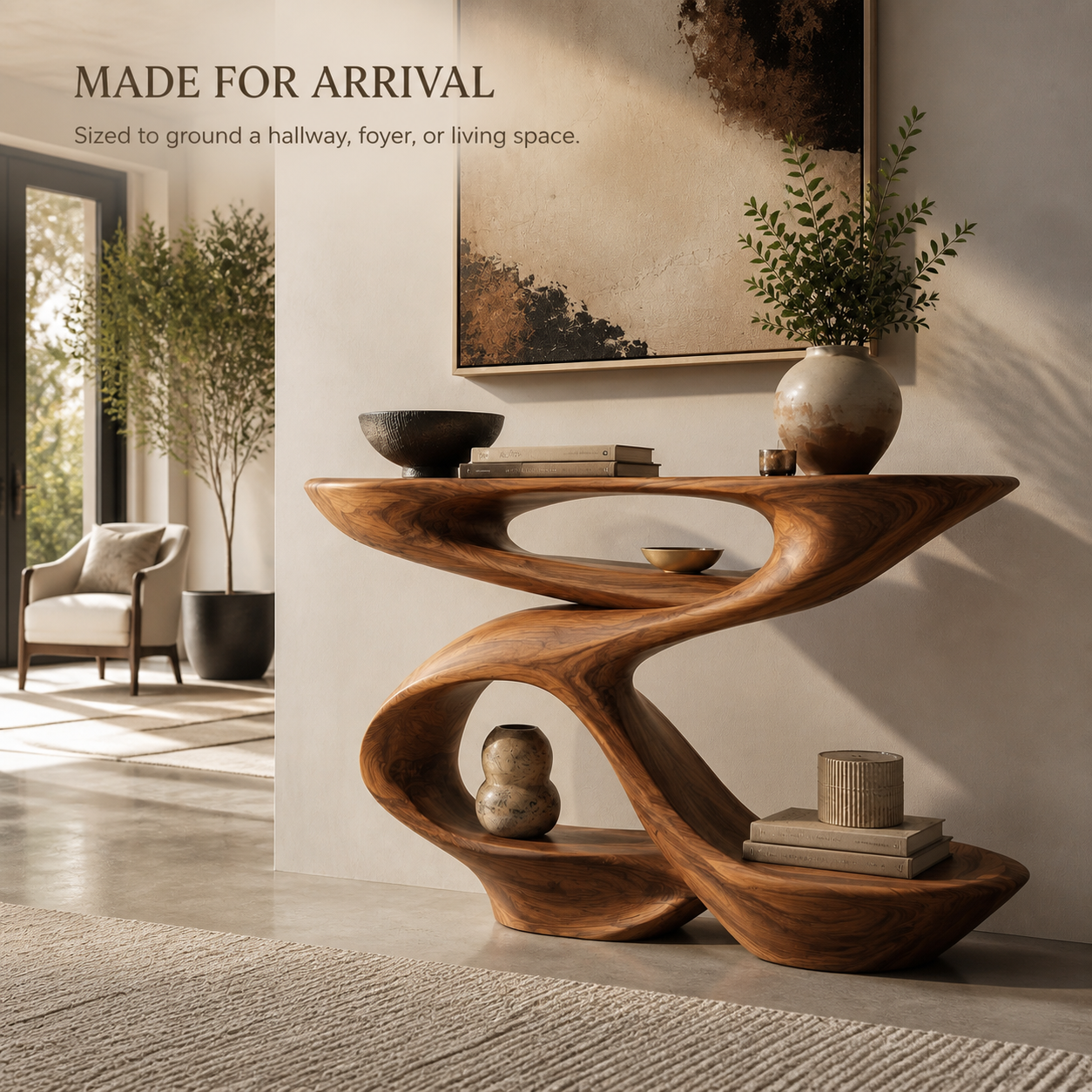 Veyra Soft Curve Console Table - Design 566 - product image 04
