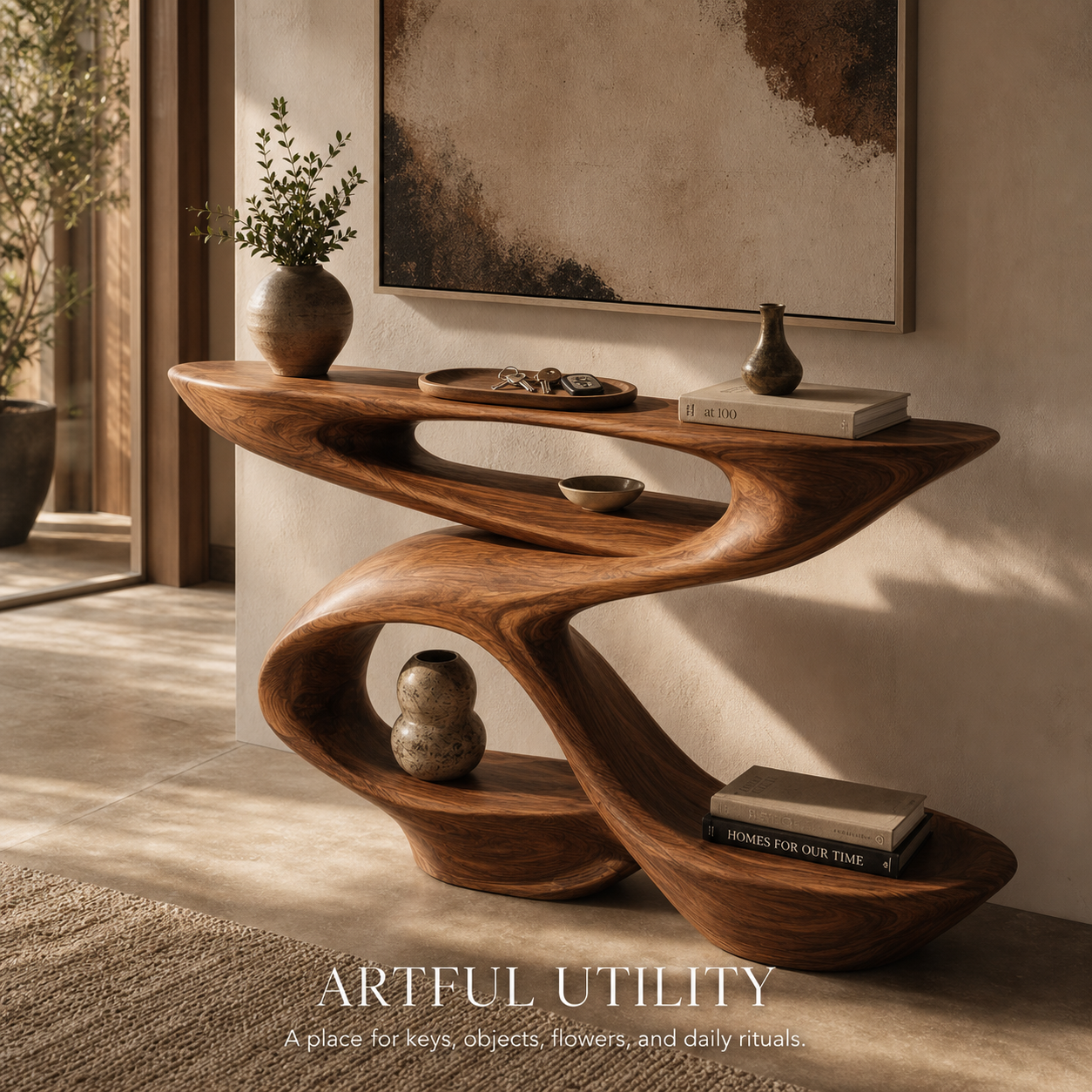 Veyra Soft Curve Console Table - Design 566 - product image 07