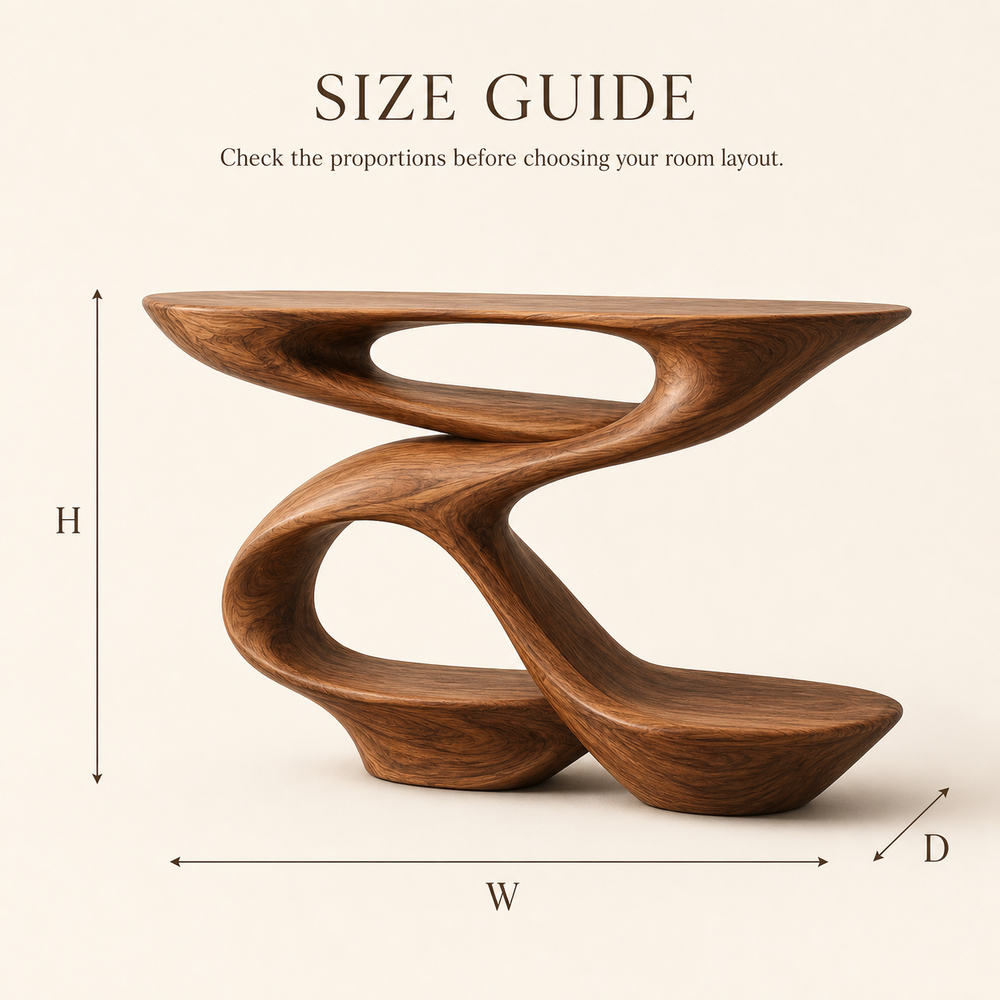 Veyra Soft Curve Console Table - Design 566 - product image 08
