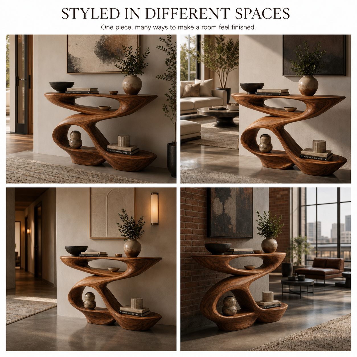 Veyra Soft Curve Console Table - Design 566 - product image 10