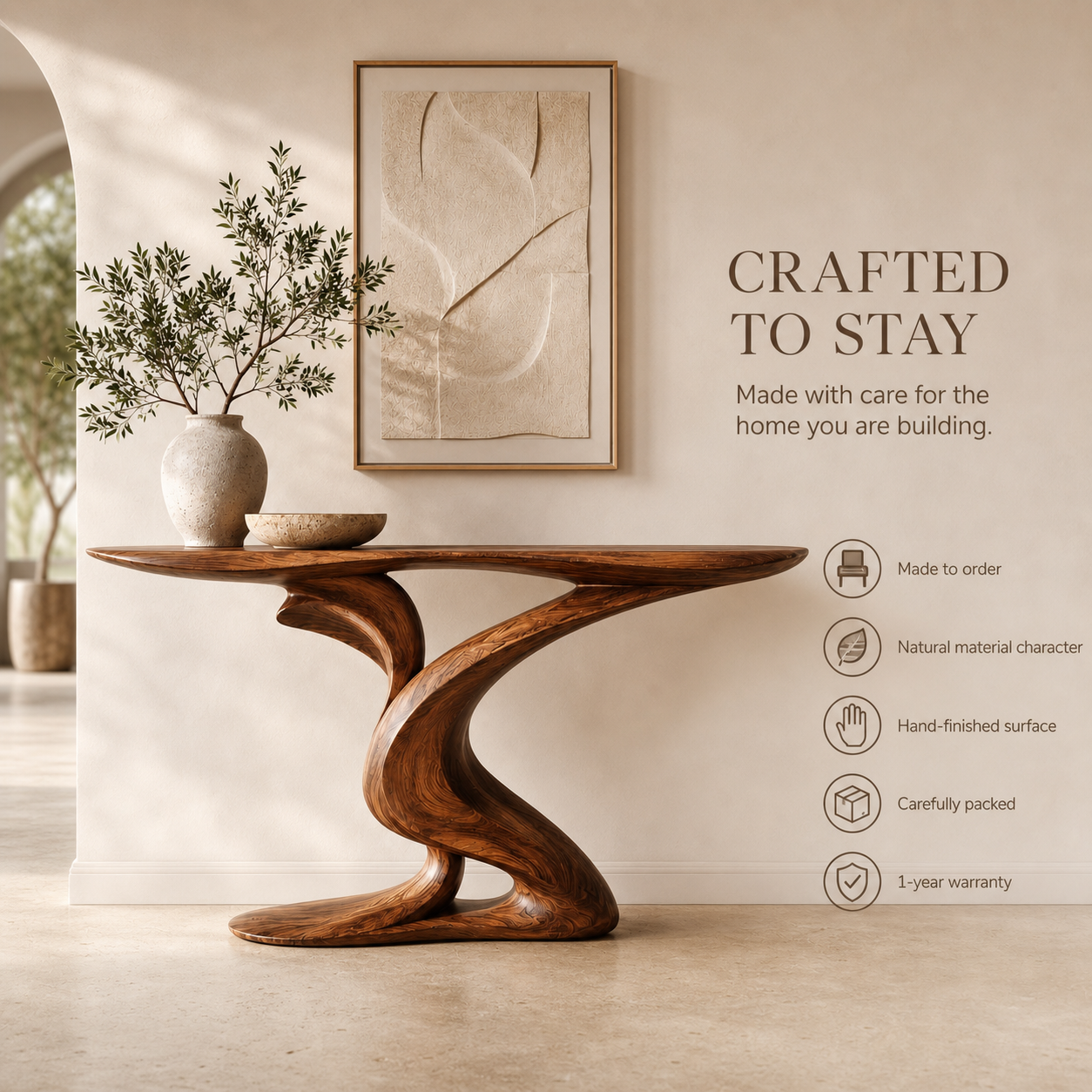 Nolan Arc Entry Console Table - Design 567 - product image 09
