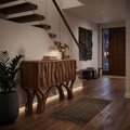Liora Warm Walnut Console Table - Design 568 - main view