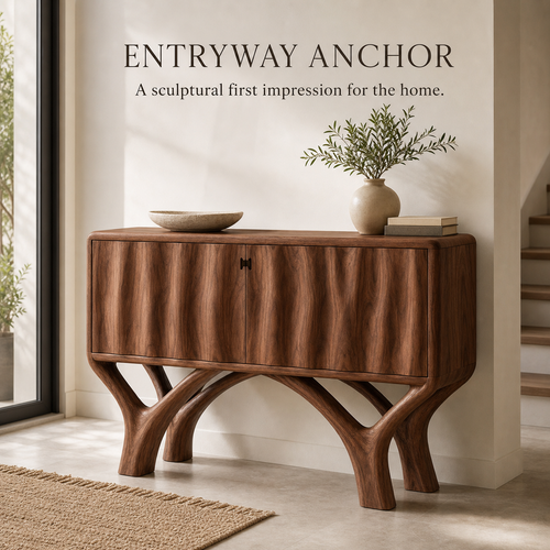 Liora Warm Walnut Console Table - Design 568 - product image 02