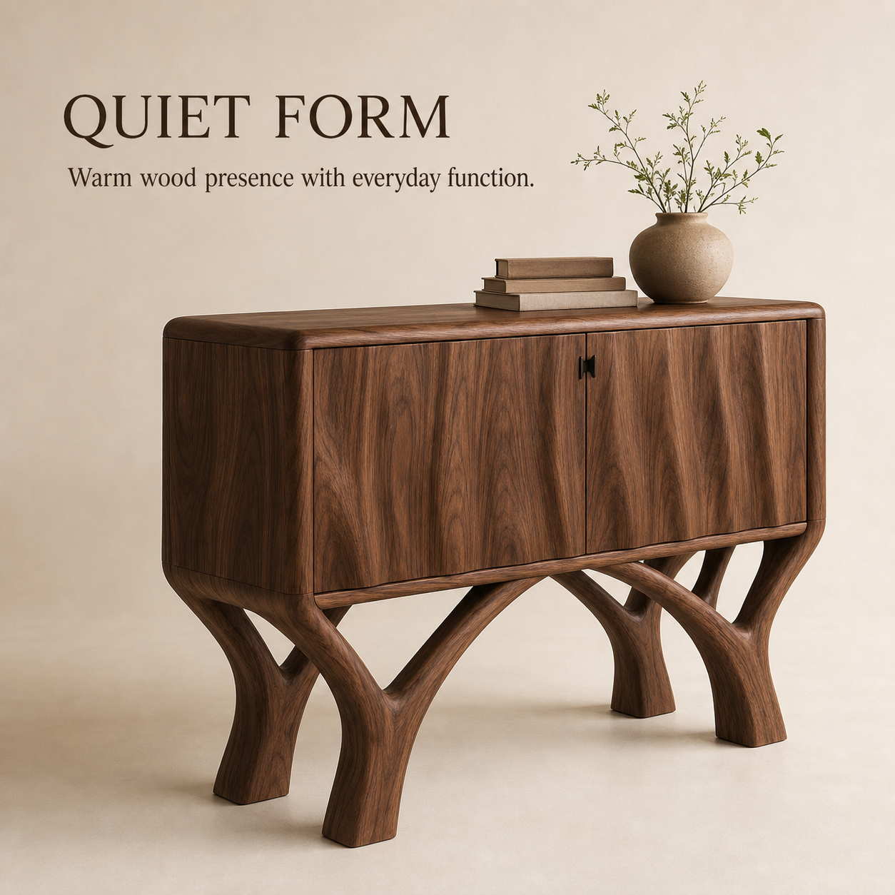 Liora Warm Walnut Console Table - Design 568 - product image 03