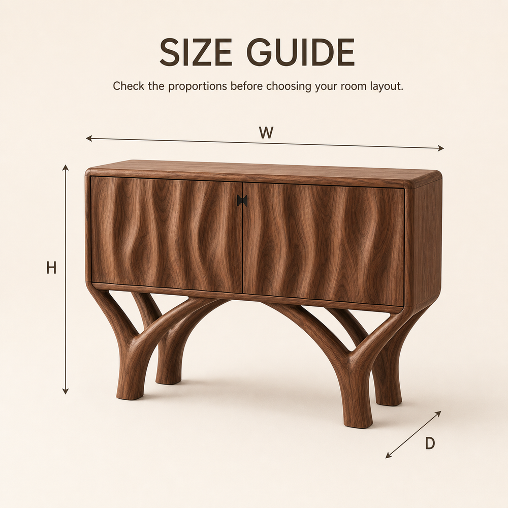 Liora Warm Walnut Console Table - Design 568 - product image 08