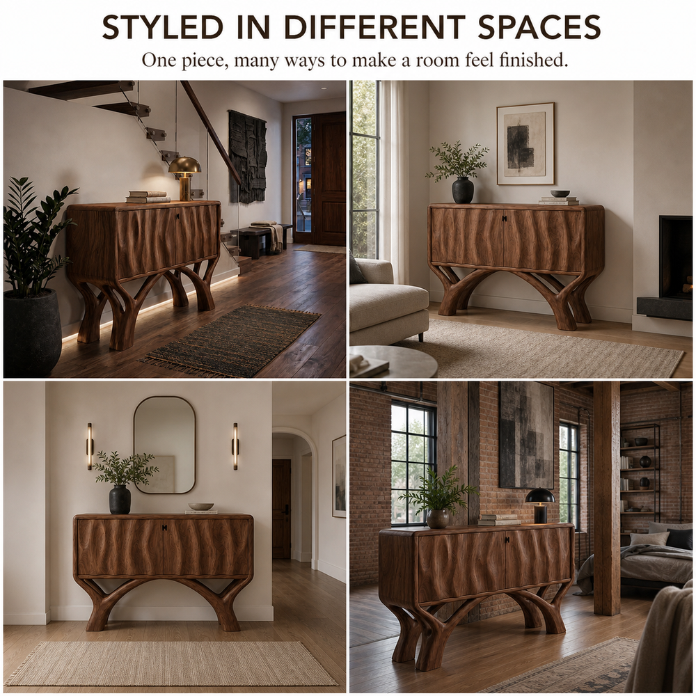 Liora Warm Walnut Console Table - Design 568 - product image 10