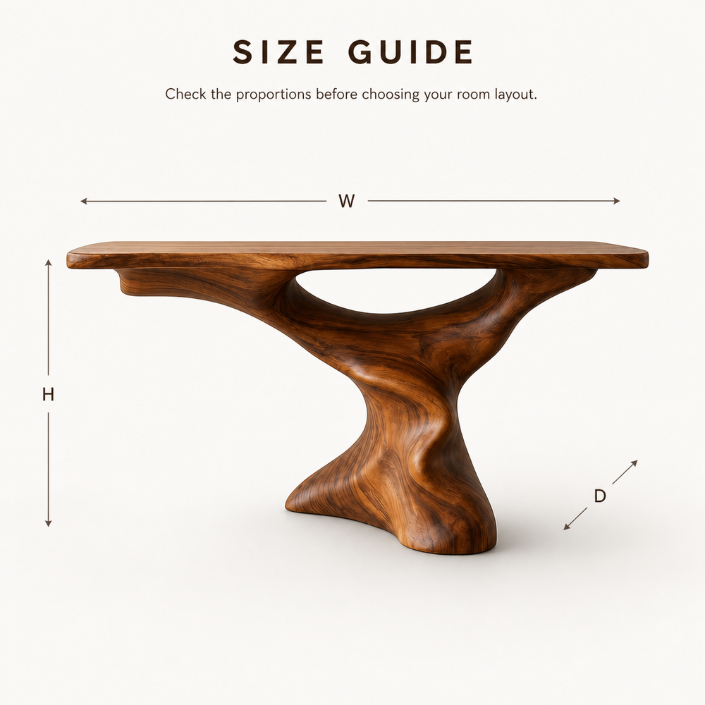Rowan Hollow Form Console Table - Design 569 - product image 08