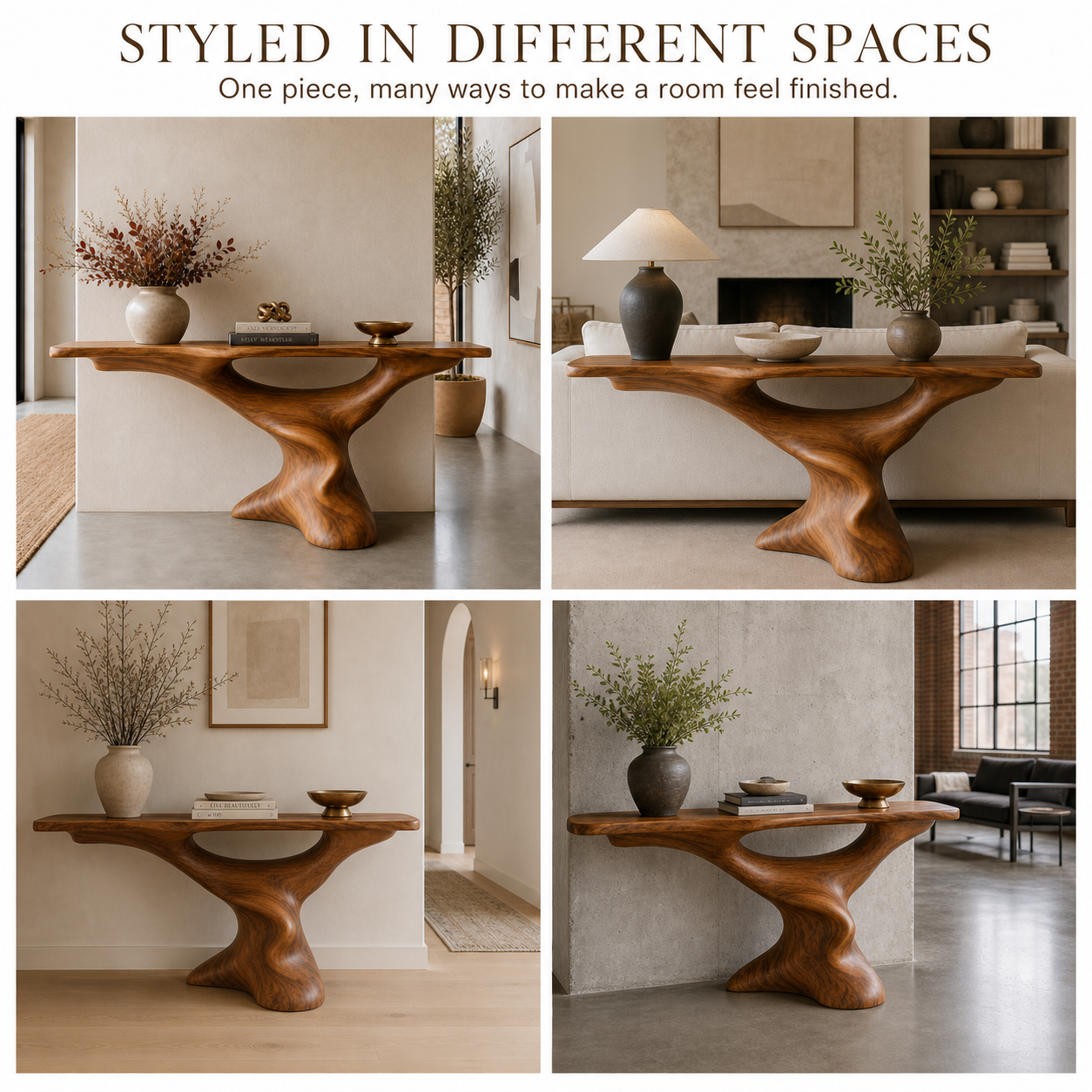 Rowan Hollow Form Console Table - Design 569 - product image 10