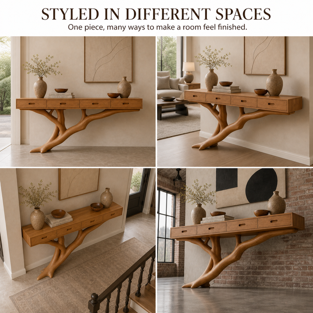 Brielle Sculpted Hall Console Table - Design 570 - product image 10