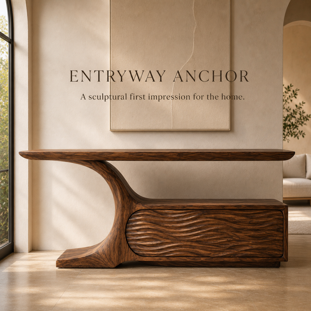 Orin Organic Modern Console Table - Design 571 - product image 02
