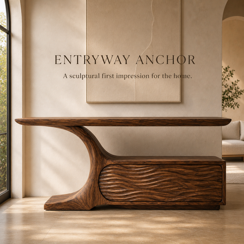 Orin Organic Modern Console Table - Design 571 - product image 02