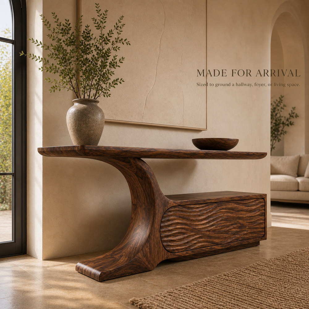 Orin Organic Modern Console Table - Design 571 - product image 04