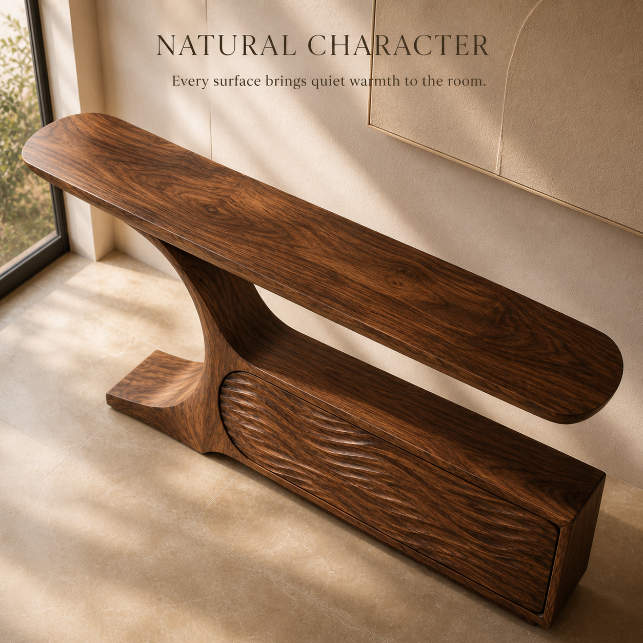 Orin Organic Modern Console Table - Design 571 - product image 05