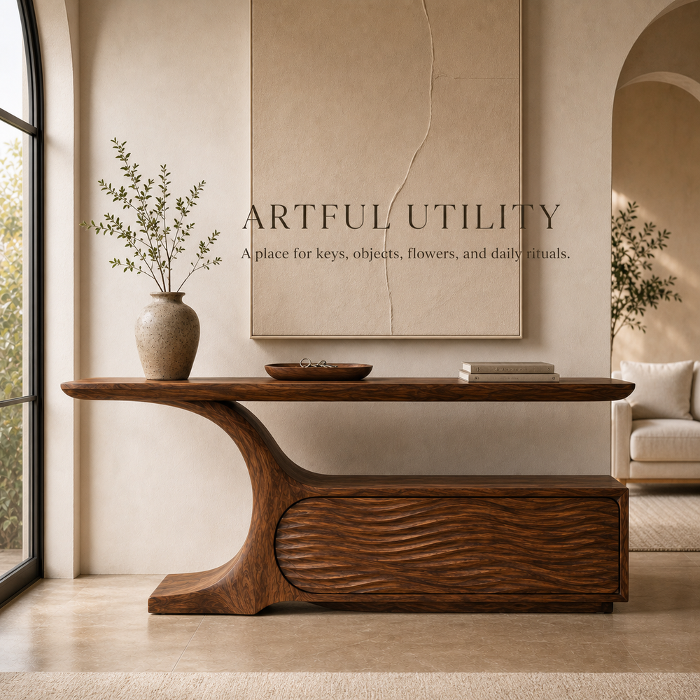 Orin Organic Modern Console Table - Design 571 - product image 07