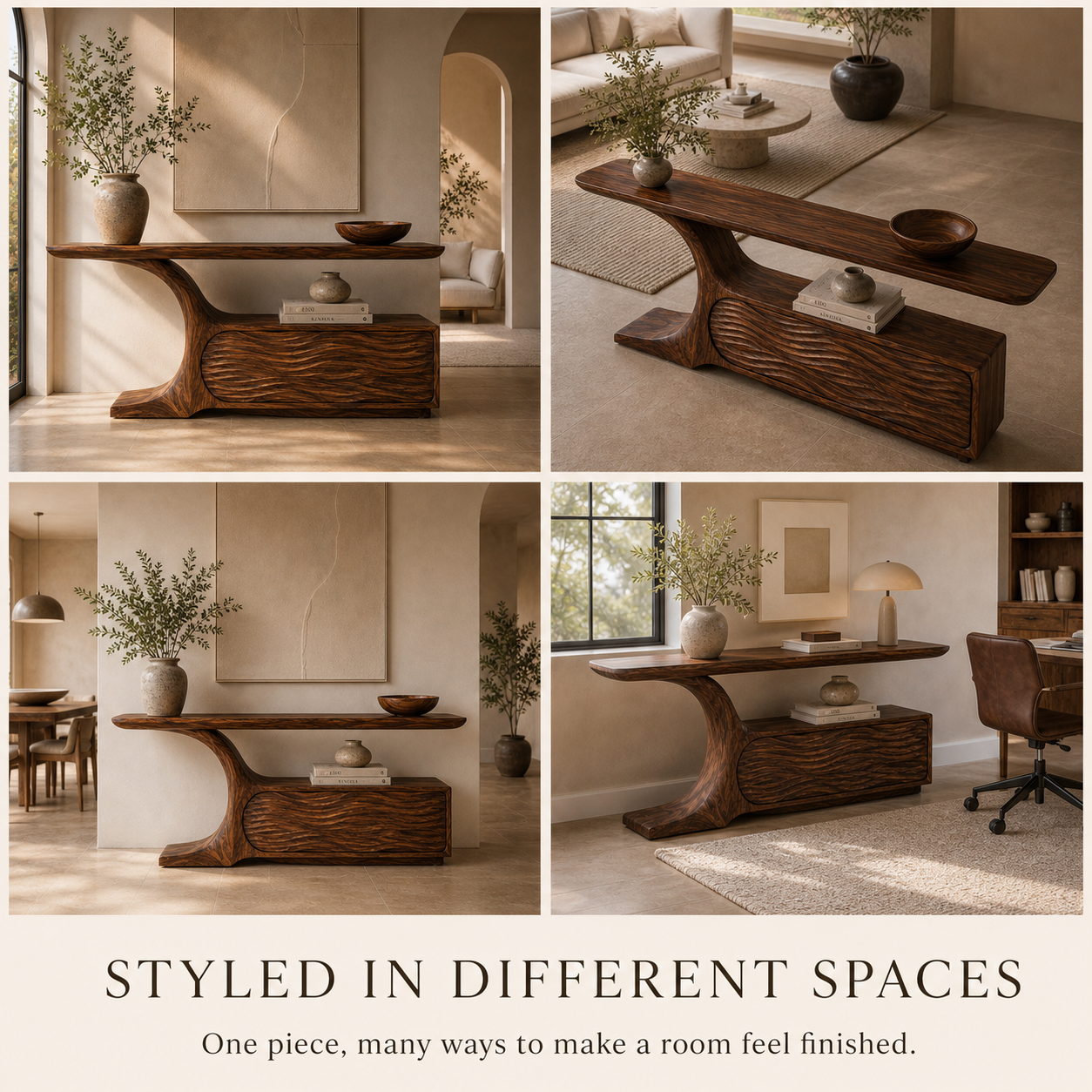 Orin Organic Modern Console Table - Design 571 - product image 10