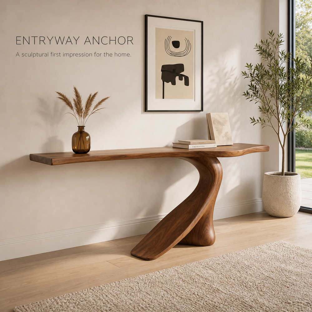 Mira Flow Wood Console Table - Design 574 - product image 02