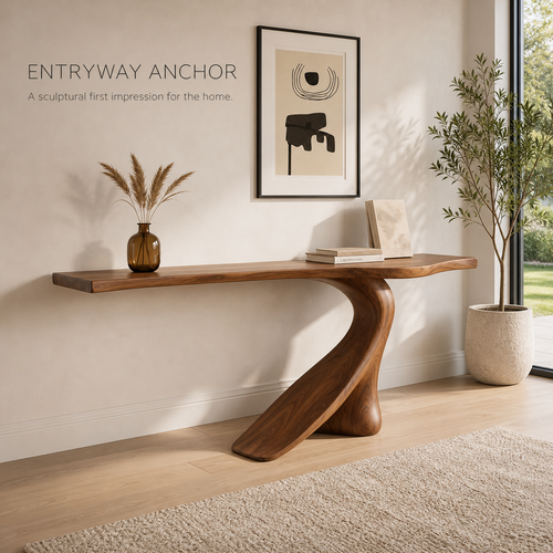 Mira Flow Wood Console Table - Design 574 - product image 02