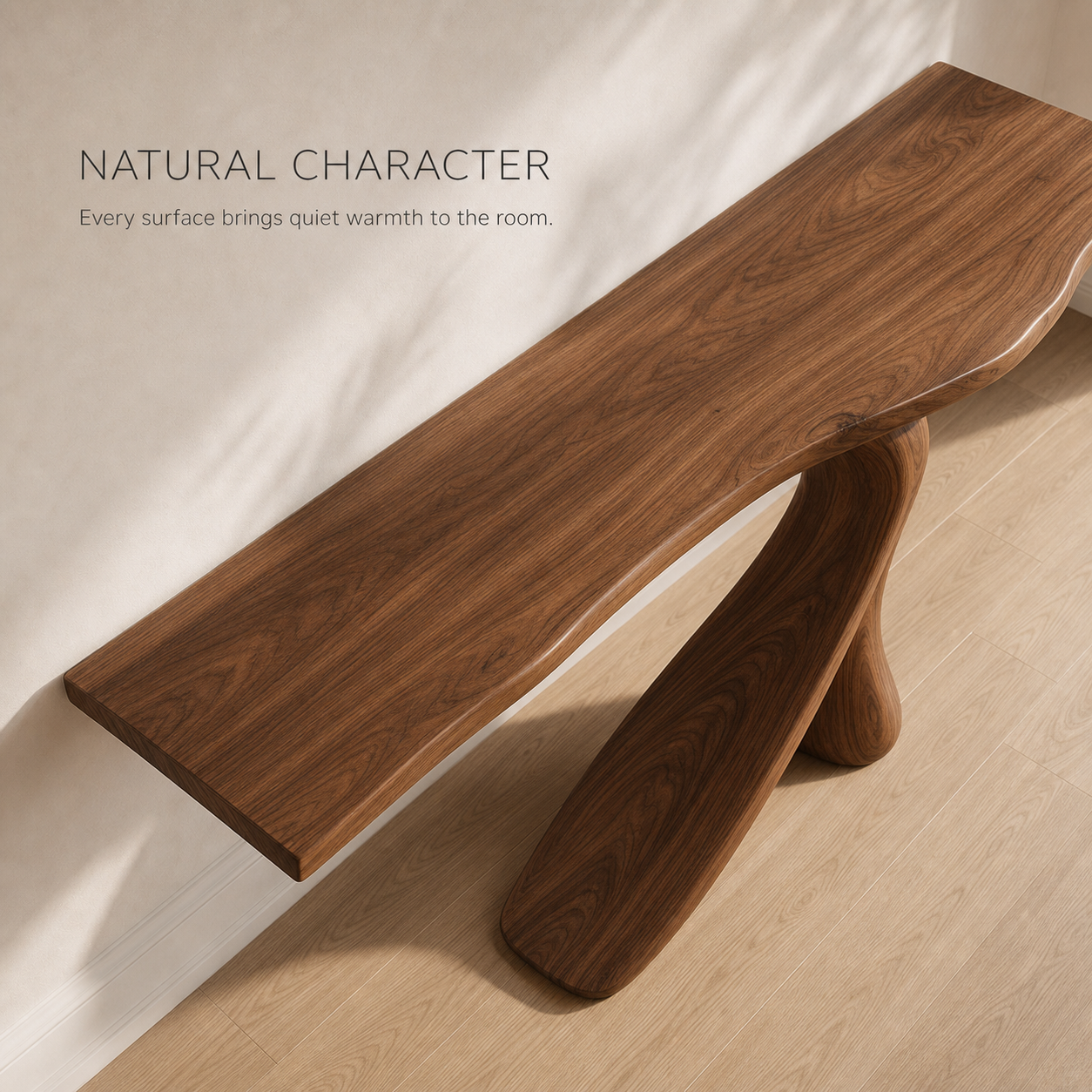 Mira Flow Wood Console Table - Design 574 - product image 05