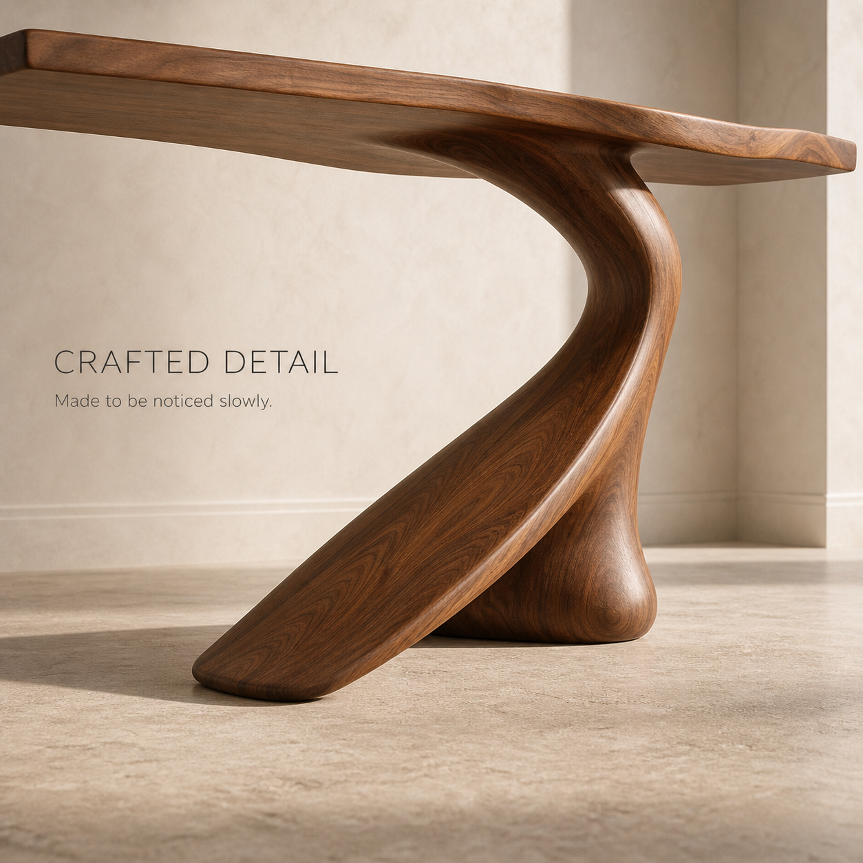 Mira Flow Wood Console Table - Design 574 - product image 06
