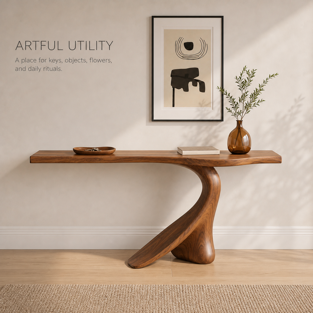 Mira Flow Wood Console Table - Design 574 - product image 07
