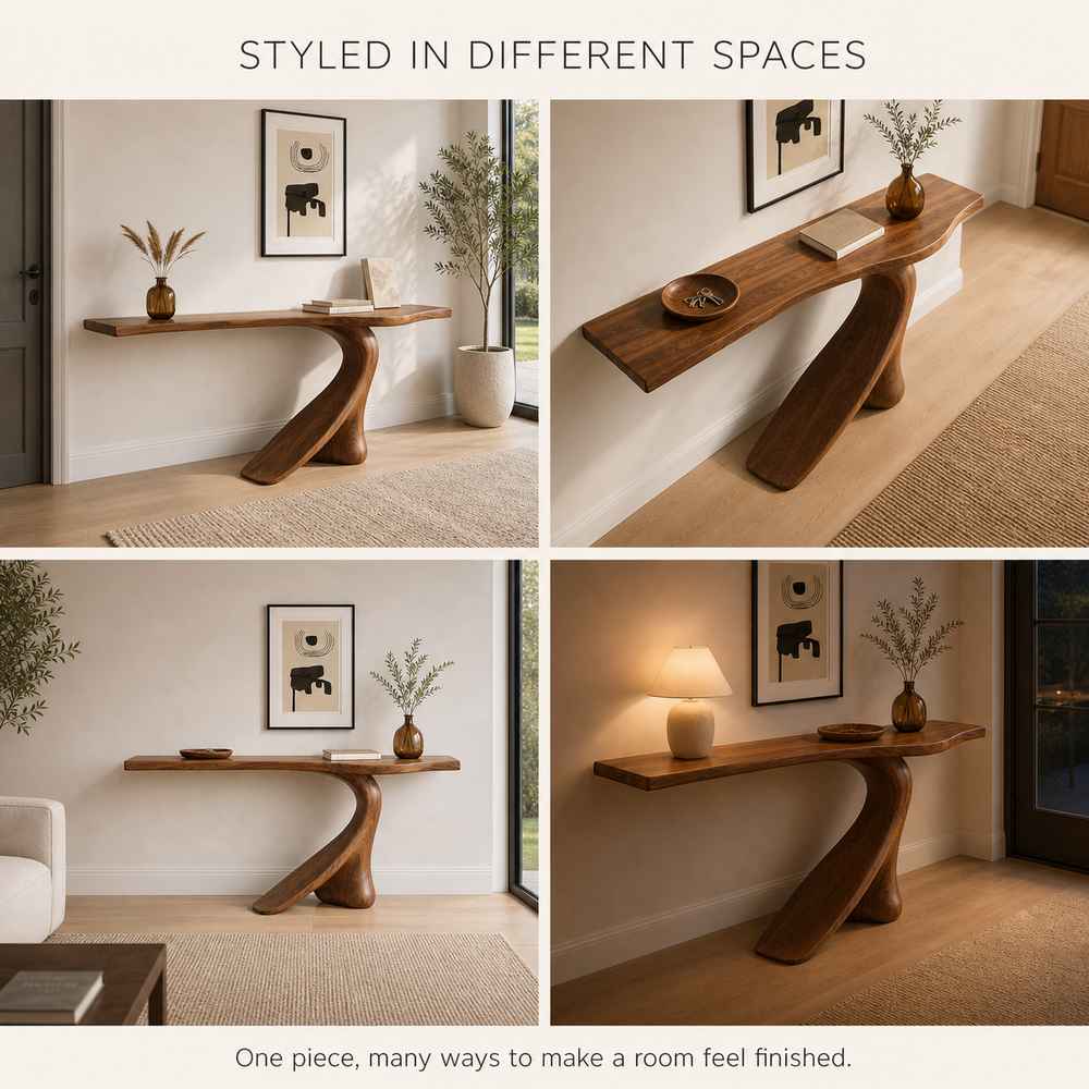 Mira Flow Wood Console Table - Design 574 - product image 10