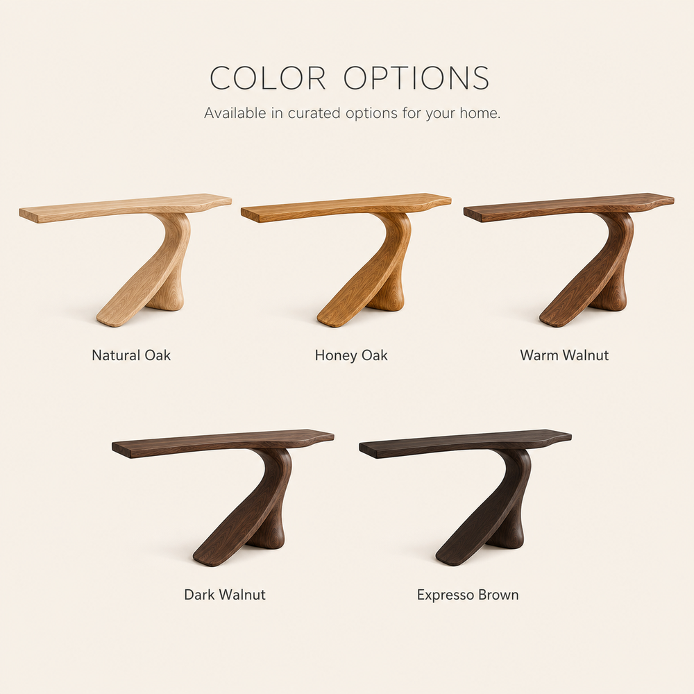 Mira Flow Wood Console Table - Design 574 - product image 11