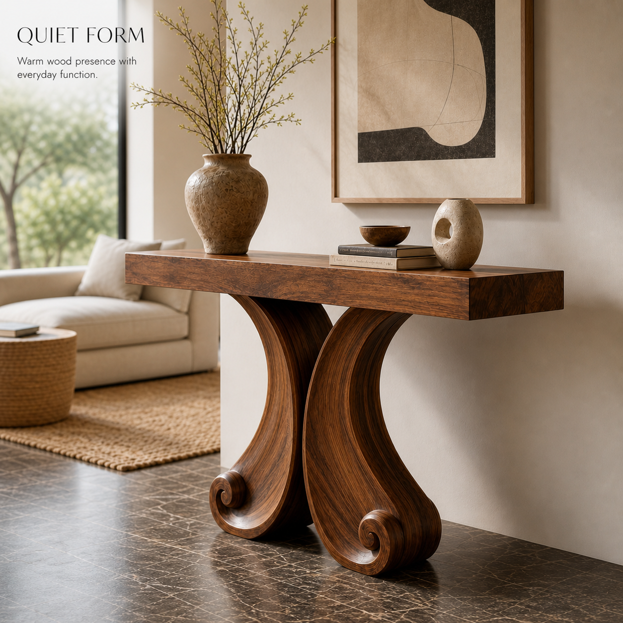 Talia Soft Edge Console Table - Design 575 - product image 03