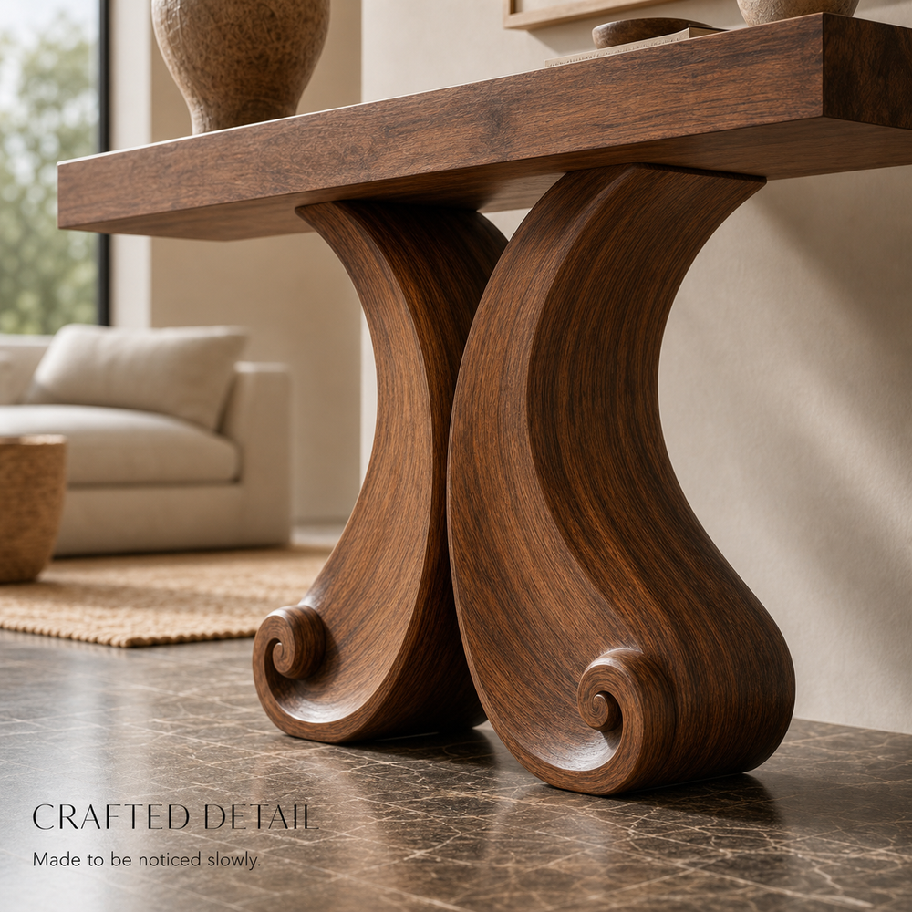 Talia Soft Edge Console Table - Design 575 - product image 06
