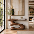 Vale Sculptural Entry Console Table - Design 576 - main view