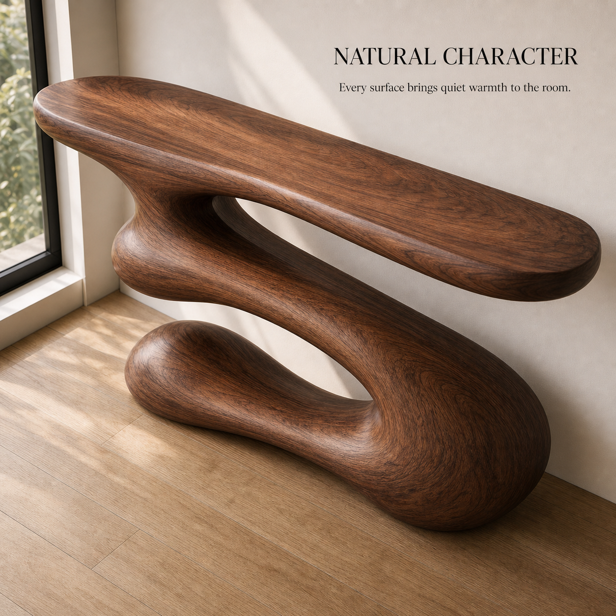 Vale Sculptural Entry Console Table - Design 576 - product image 05