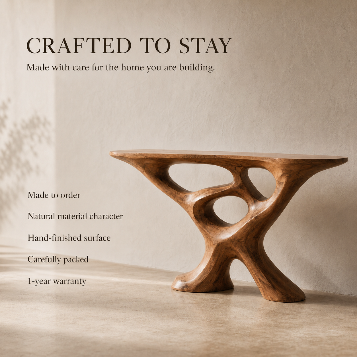 Isla Gallery Rail Console Table - Design 577 - product image 09