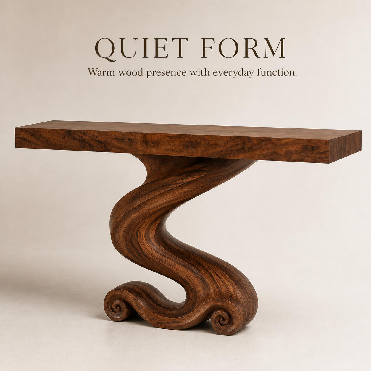 Celine Warm Modern Console Table - Design 578 - product image 03