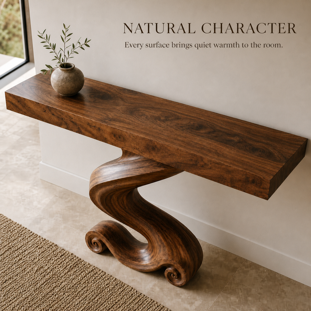 Celine Warm Modern Console Table - Design 578 - product image 05