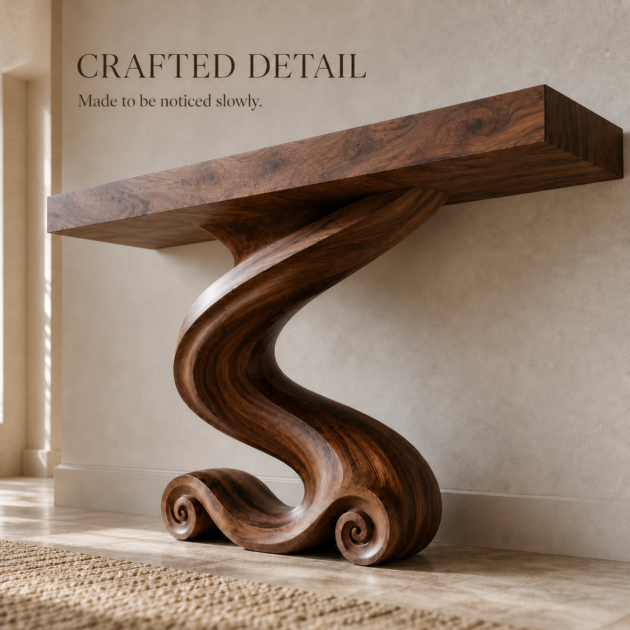 Celine Warm Modern Console Table - Design 578 - product image 06