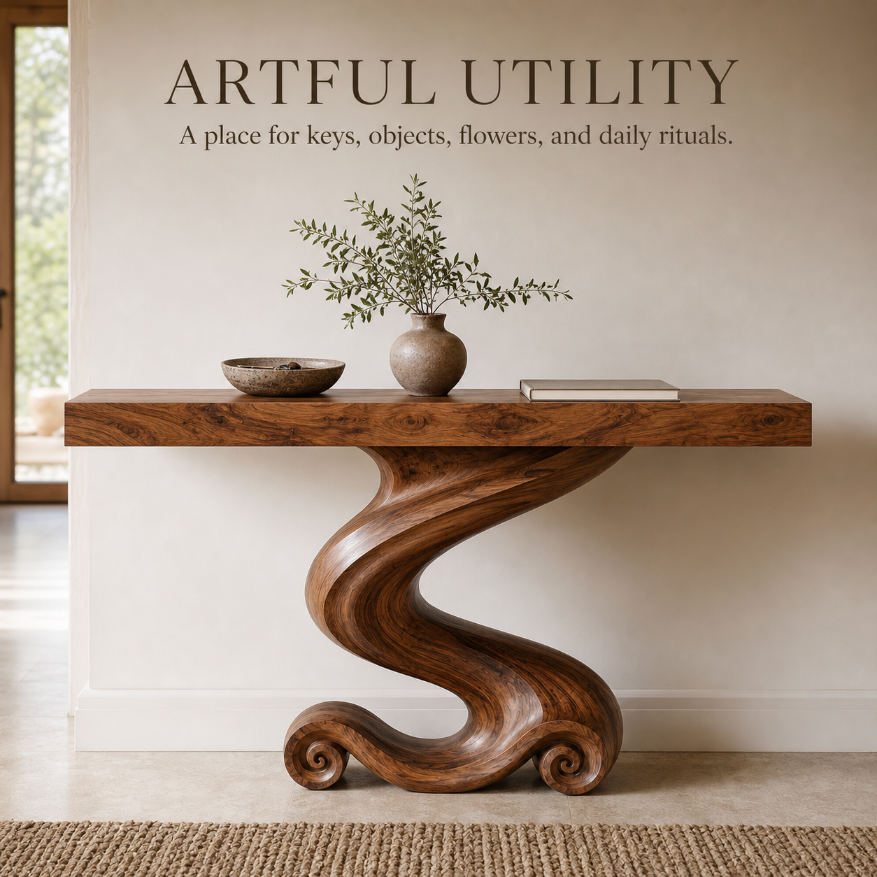 Celine Warm Modern Console Table - Design 578 - product image 07