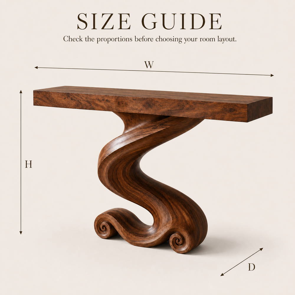 Celine Warm Modern Console Table - Design 578 - product image 08