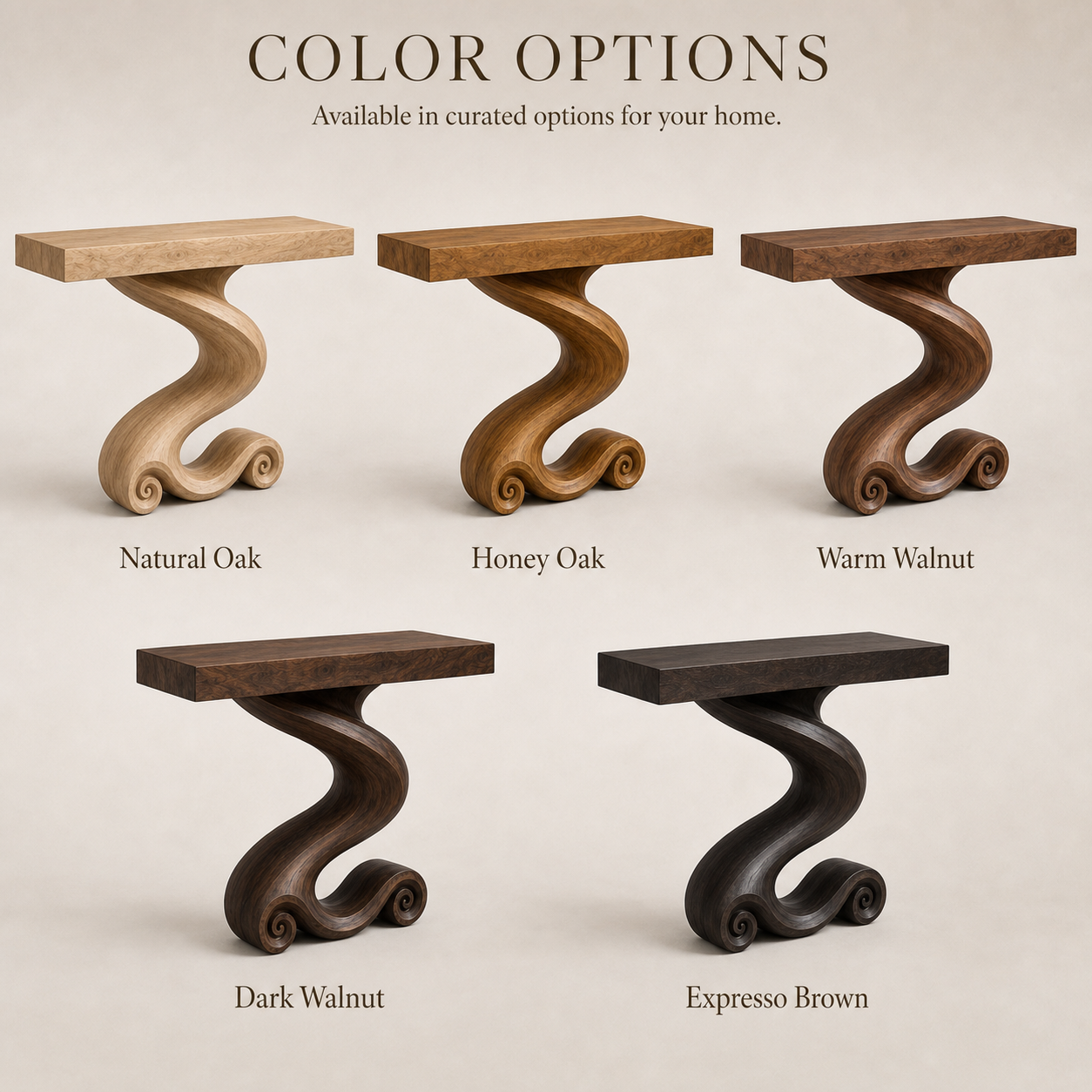 Celine Warm Modern Console Table - Design 578 - product image 11