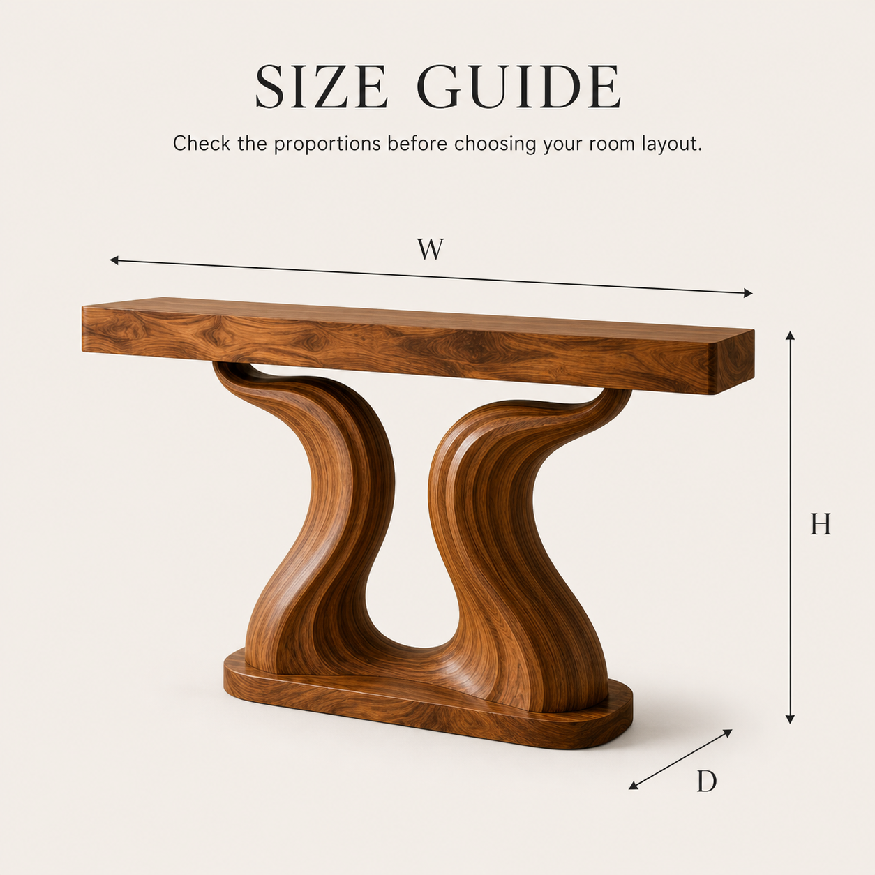 Eira Statement Console Table - Design 580 - product image 08