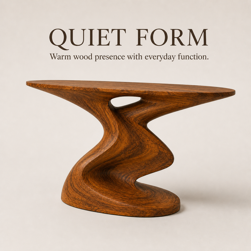 Aurelle Sculptural Console Table - Design 581 - product image 03