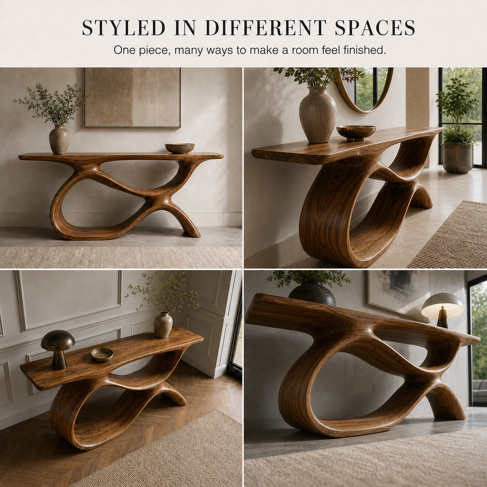 Caldera Organic Hall Console Table - Design 583 - product image 10