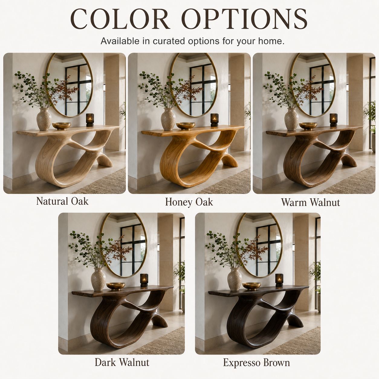Caldera Organic Hall Console Table - Design 583 - product image 11