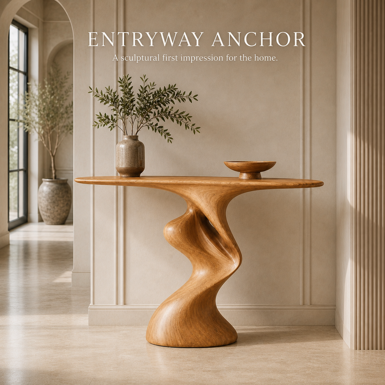 Nolan Arc Entry Console Table - Design 587 - product image 02