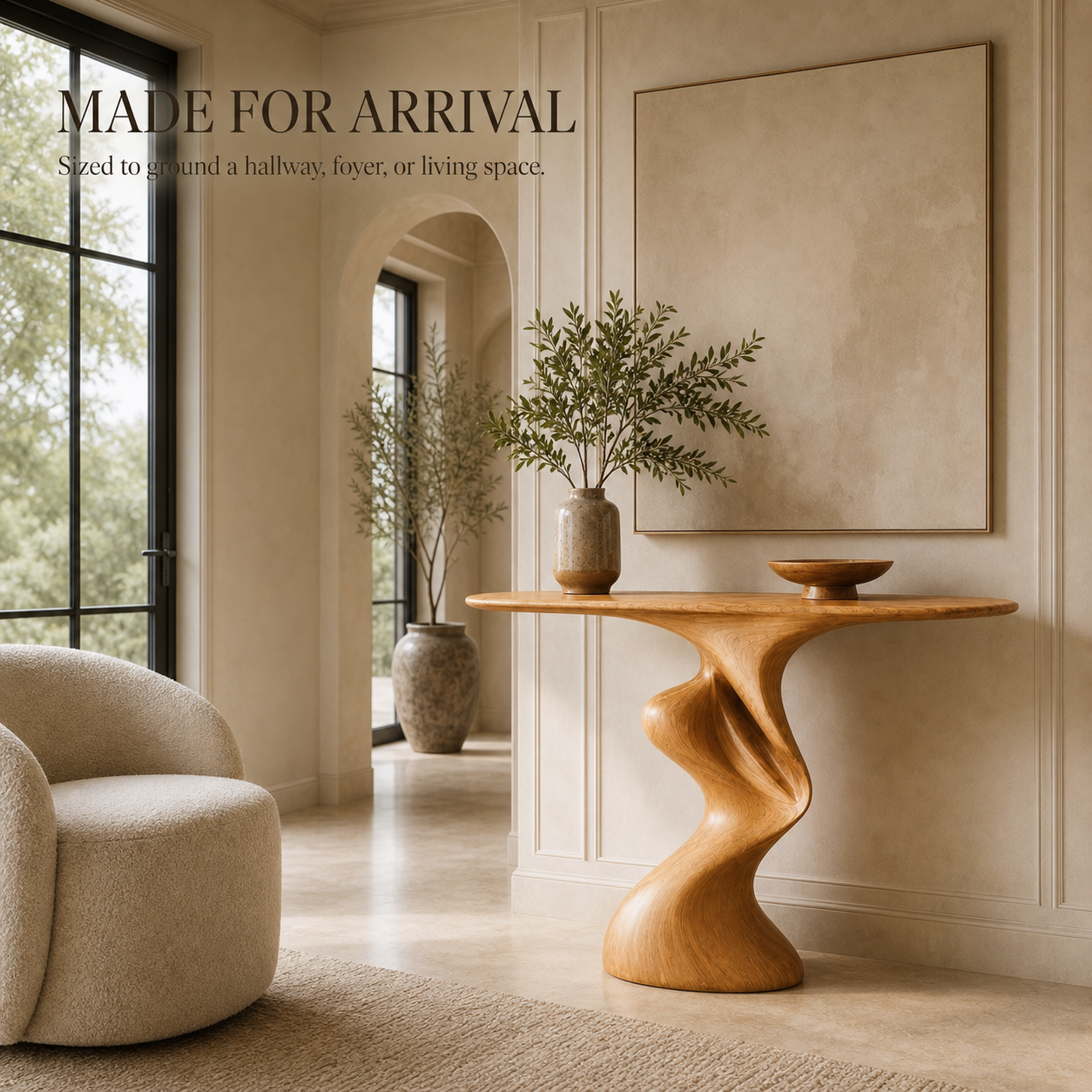 Nolan Arc Entry Console Table - Design 587 - product image 04