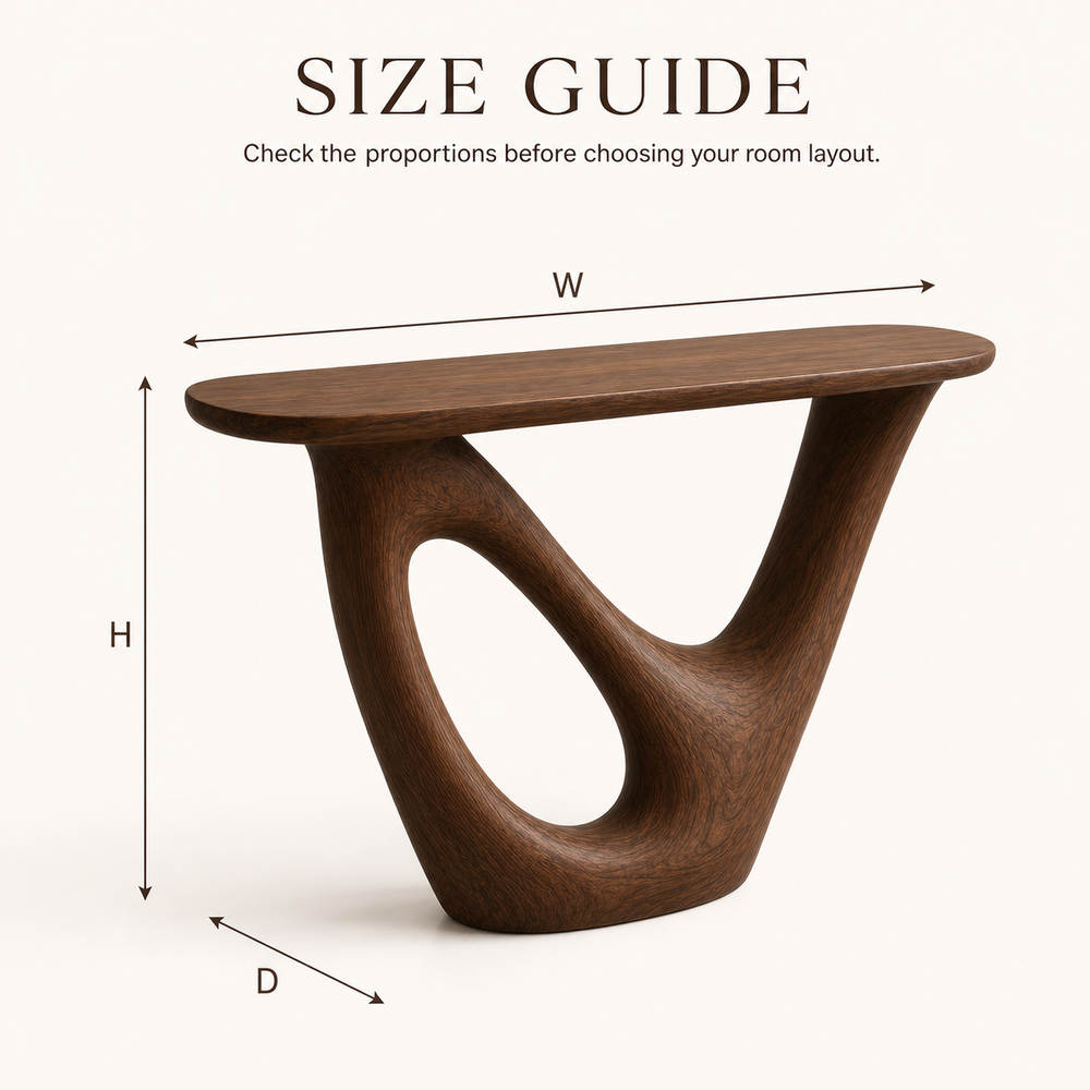 Liora Warm Walnut Console Table - Design 588 - product image 08