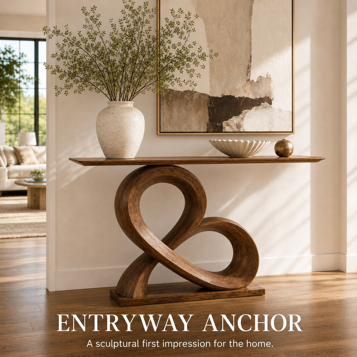 Rowan Hollow Form Console Table - Design 589 - product image 02