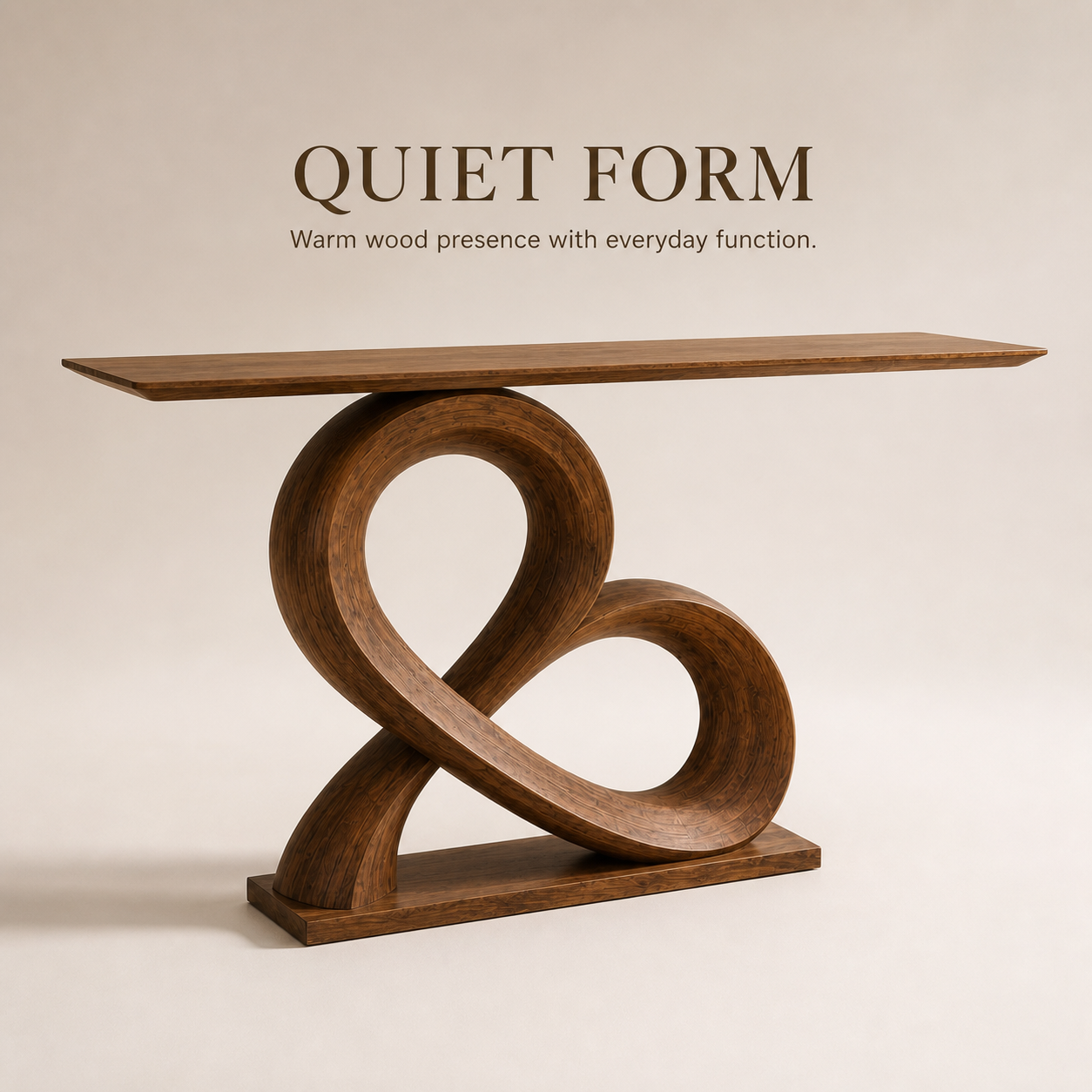 Rowan Hollow Form Console Table - Design 589 - product image 03