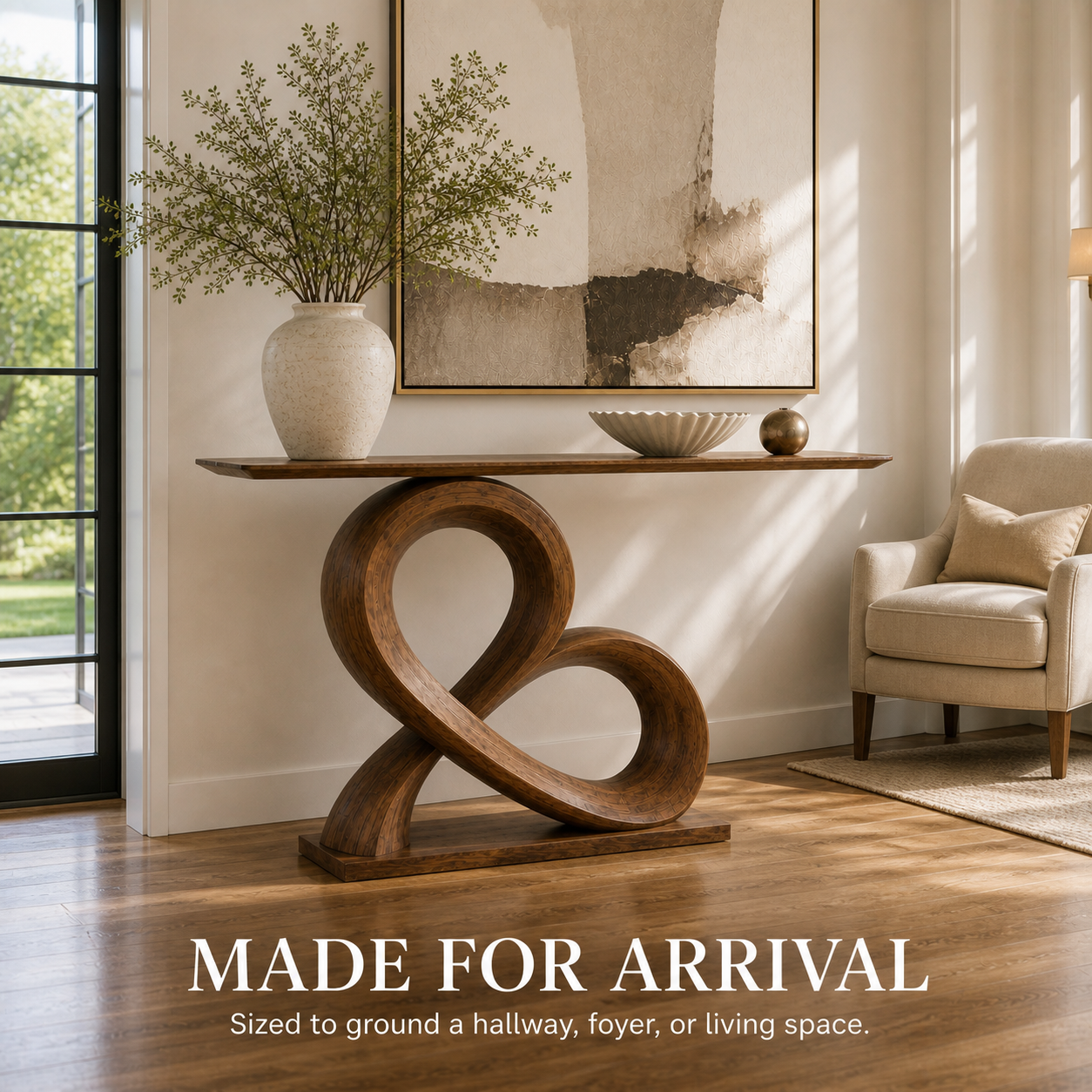 Rowan Hollow Form Console Table - Design 589 - product image 04