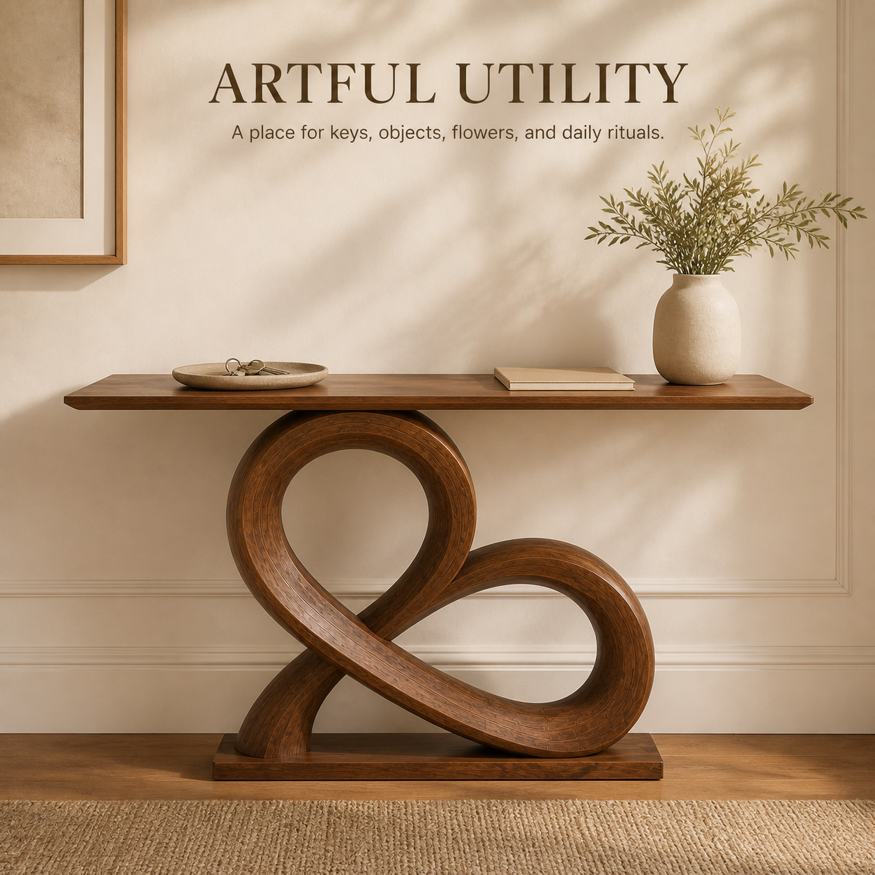 Rowan Hollow Form Console Table - Design 589 - product image 07